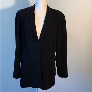 Ann Taylor Black Long Sleeved Blazer
